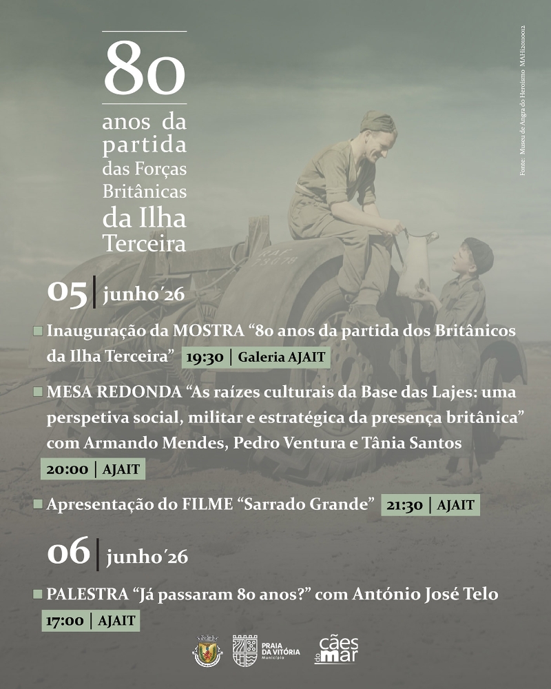 Comemoração dos 80 Anos da Partida das Forças Britânicas da Ilha Terceira