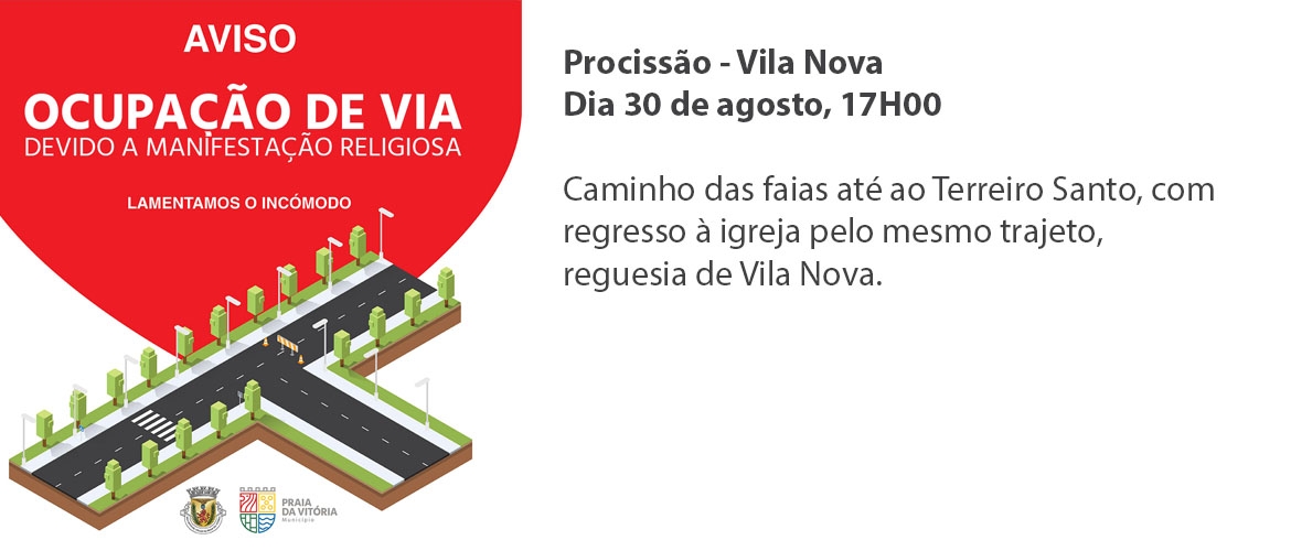 Manifestação Religiosa - Vila Nova - Dia 30 de Agosto