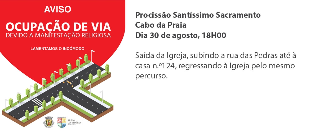 Manifestação Religiosa - Cabo da Praia - Dia 30 de Agosto