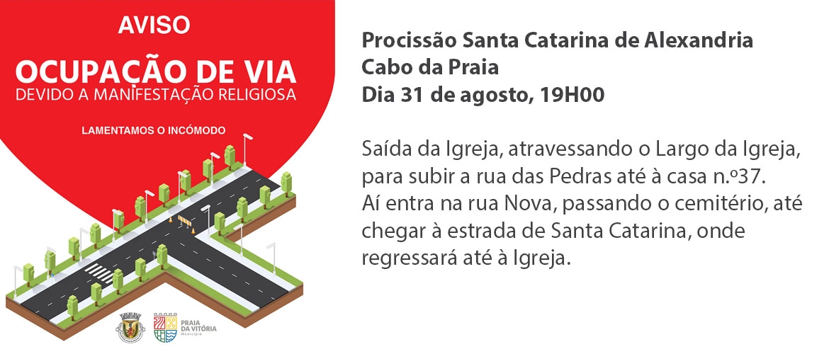 Manifestação Religiosa - Cabo da Praia - Dia 31 de Agosto