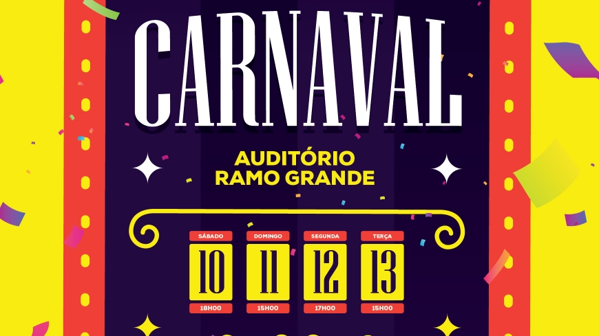 Carnaval Sénior e Carnaval em janeiro e fevereiro, Bilhetes para o Carnaval 2024 no ARG à venda a