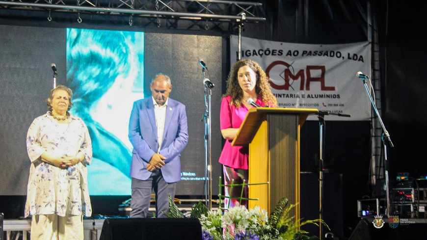 Presidente da Câmara presente na abertura do evento: Semana Cultural dos Biscoitos reconhecida no 