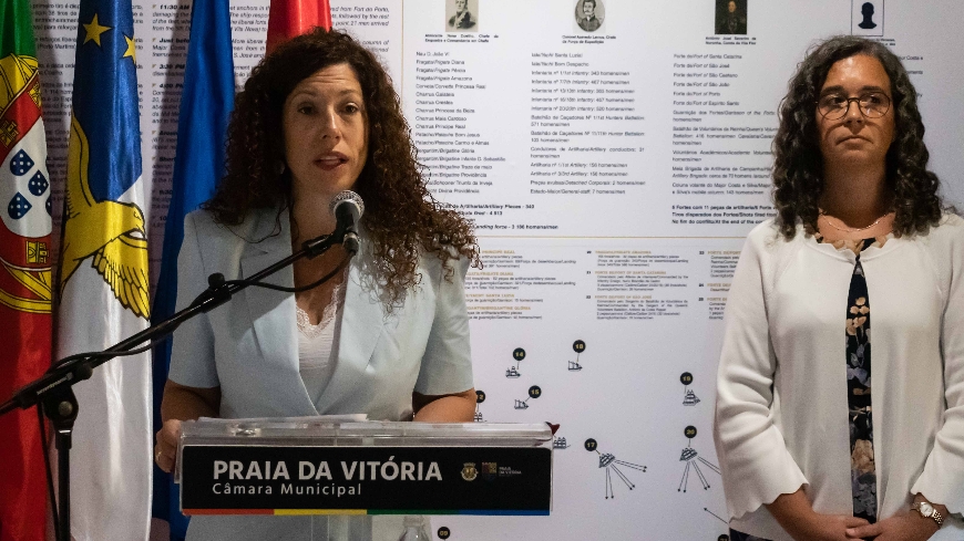 Inauguração nas comemorações dos 195 anos da Batalha de 11 de agosto de 1829,  Exposição sobr