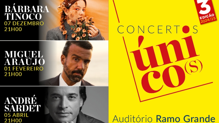 Terceira edição de “Concertos Únicos” na Praia da Vitória – 2024/25, Bárbara Tinoco, Mig