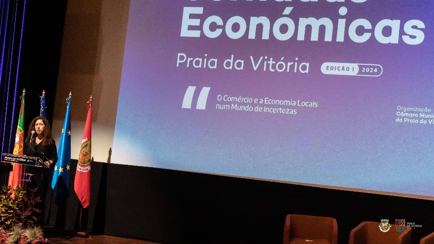 No encerramento das I Jornadas Económicas da Praia da Vitória: Presidente da Câmara Municipal da