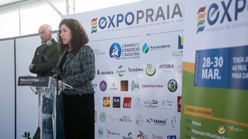 Presidente da CMPV, na abertura da ExpoPraia 2025, “Comprar local é a melhor forma de apoiar os 