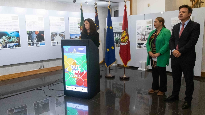 Presidente da Câmara Municipal na inauguração do Festival Literário: Outono Vivo quer ser centr
