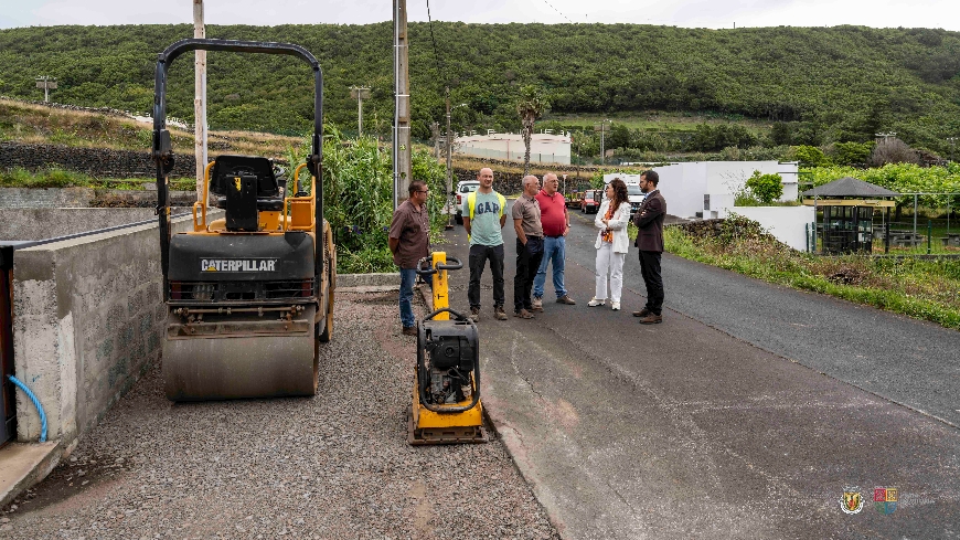 Presidente da Câmara faz balanço da empreitada em curso, Sobras de estrada asfaltadas até outubr